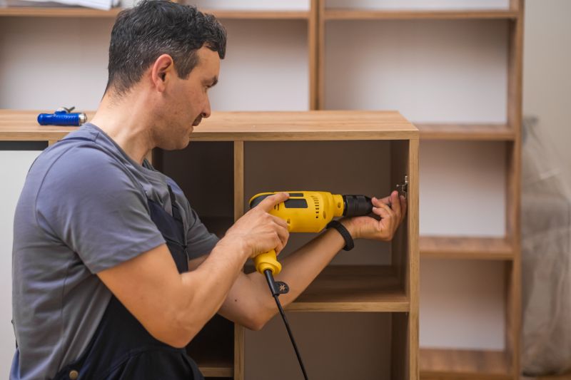 Built In Bookshelves Installation in Greensboro, NC