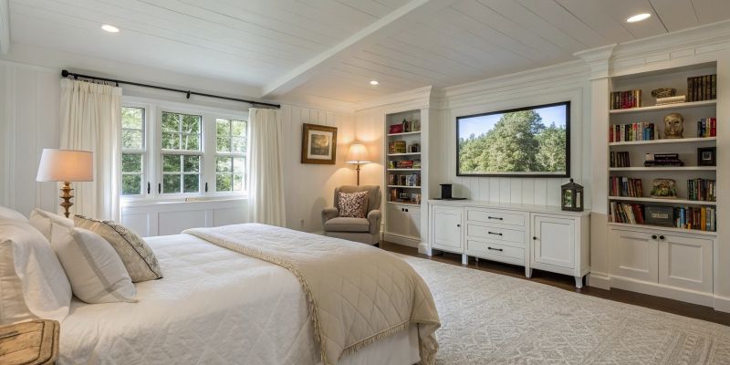 Built In Tv Cabinetry in Alexandria, VA
